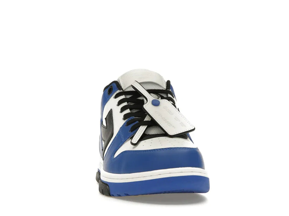 OFF-WHITE Out Of Office OOO Low Tops Navy Blue White Blue