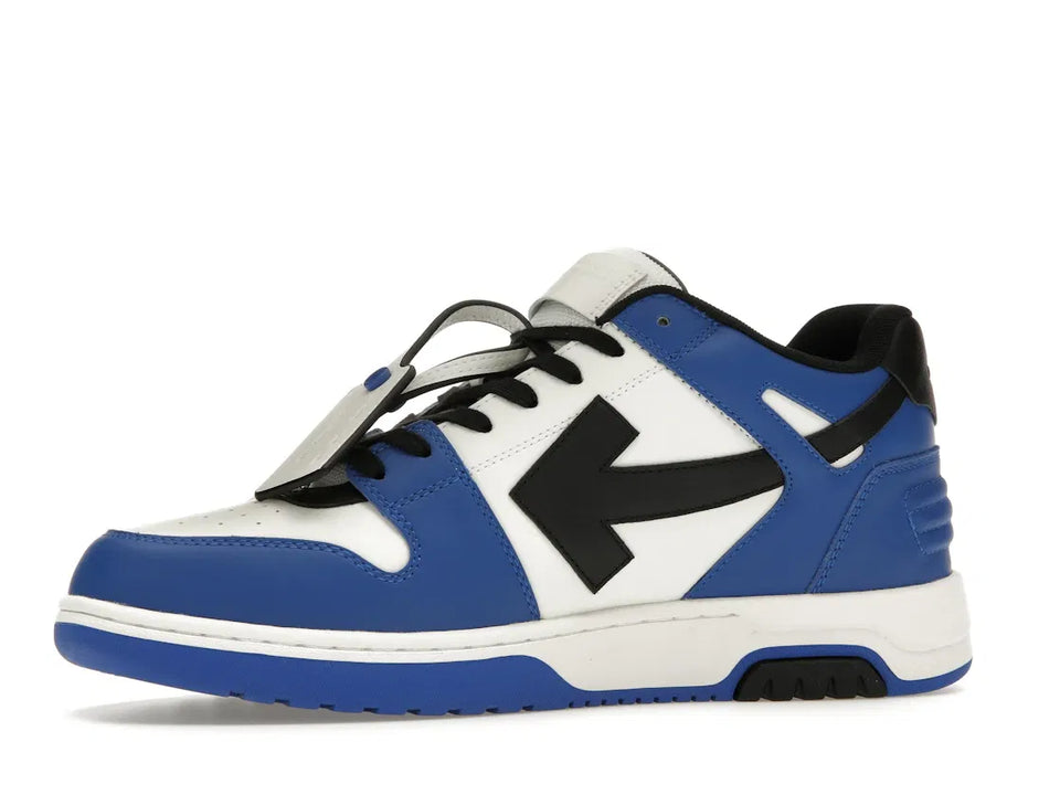 OFF-WHITE Out Of Office OOO Low Tops Navy Blue White Blue