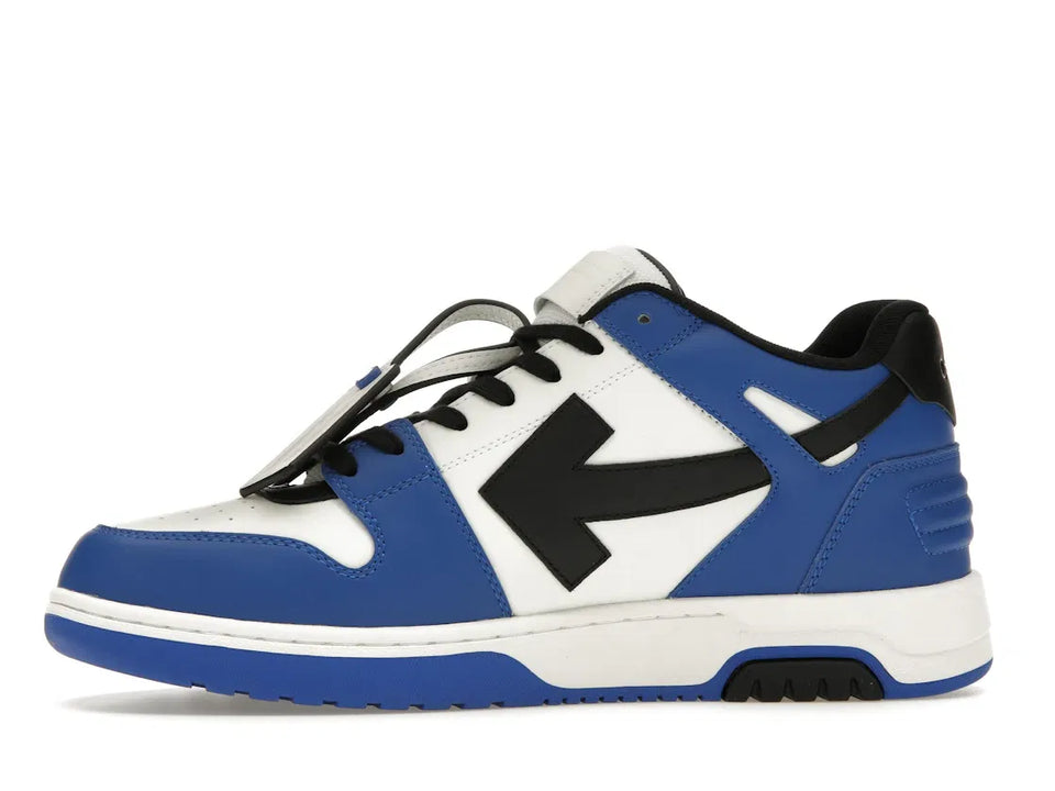 OFF-WHITE Out Of Office OOO Low Tops Navy Blue White Blue