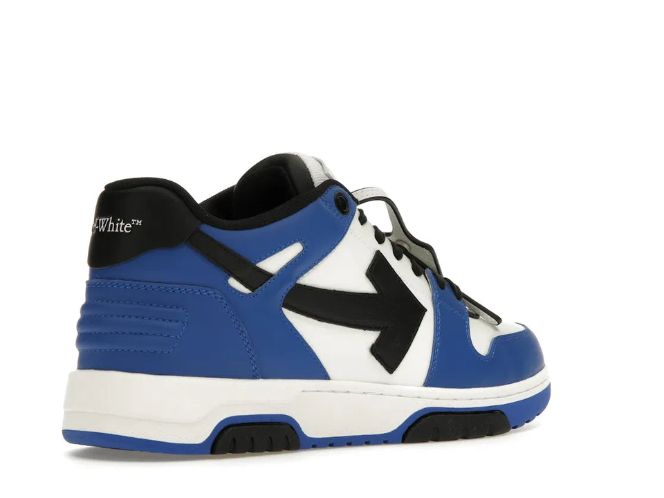 OFF-WHITE Out Of Office OOO Low Tops Navy Blue White Blue