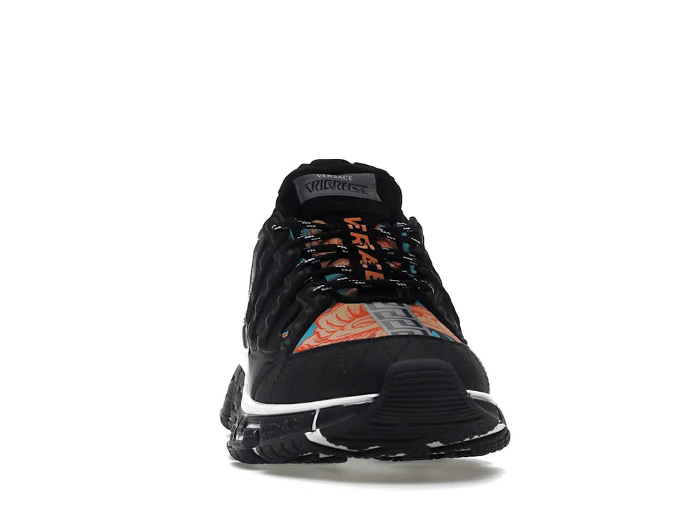 Versace Trigreca Black Blue Orange