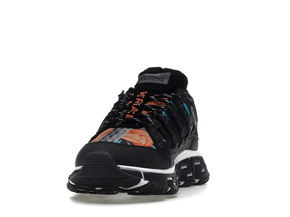 Versace Trigreca Black Blue Orange