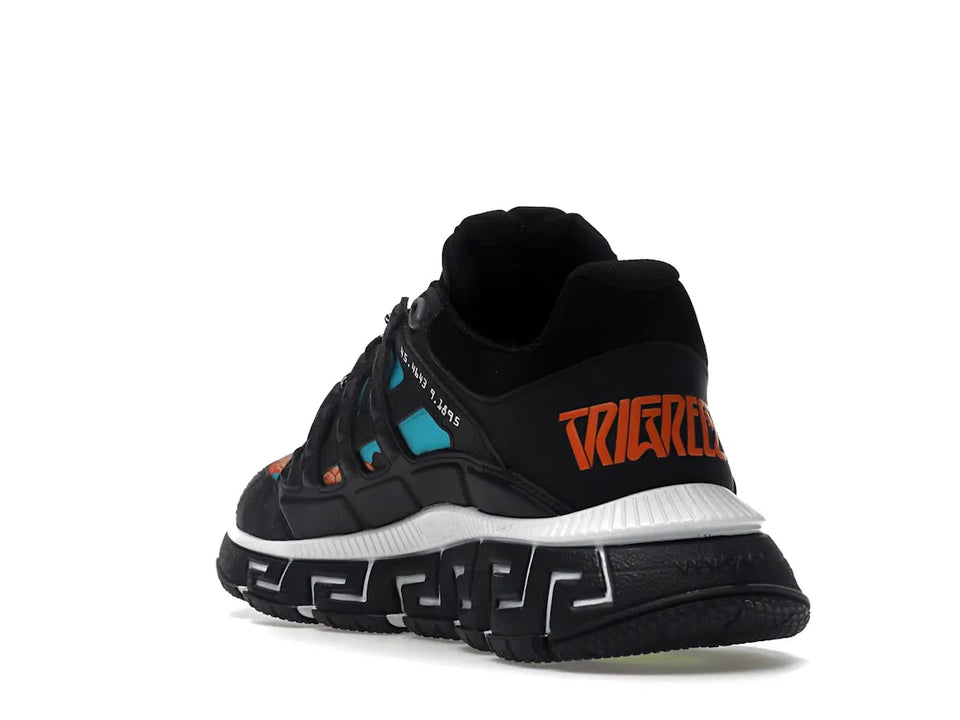 Versace Trigreca Black Blue Orange