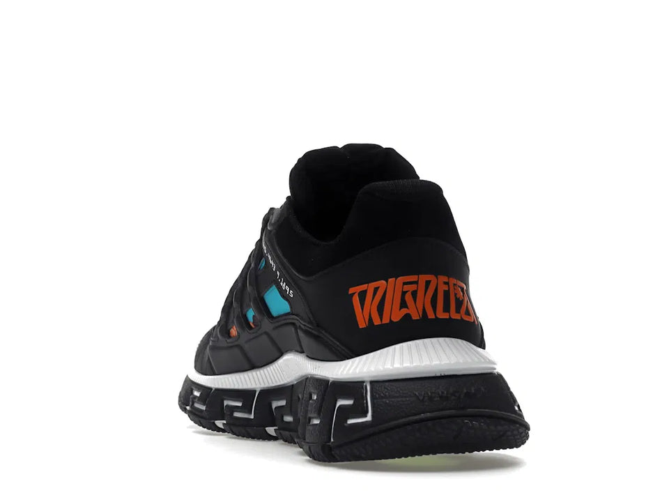 Versace Trigreca Black Blue Orange