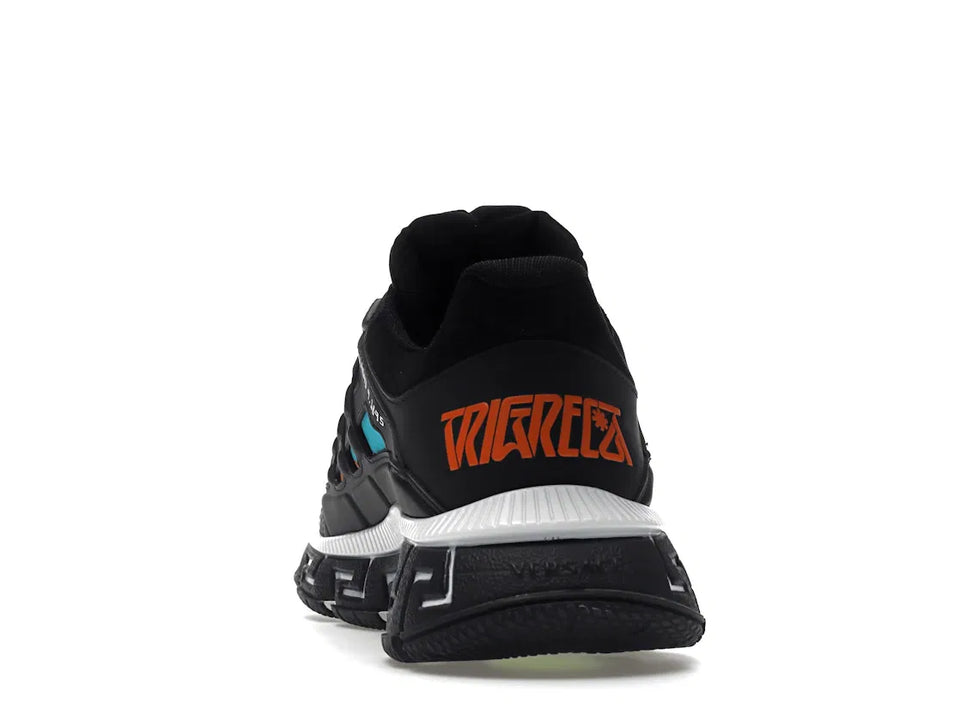 Versace Trigreca Black Blue Orange