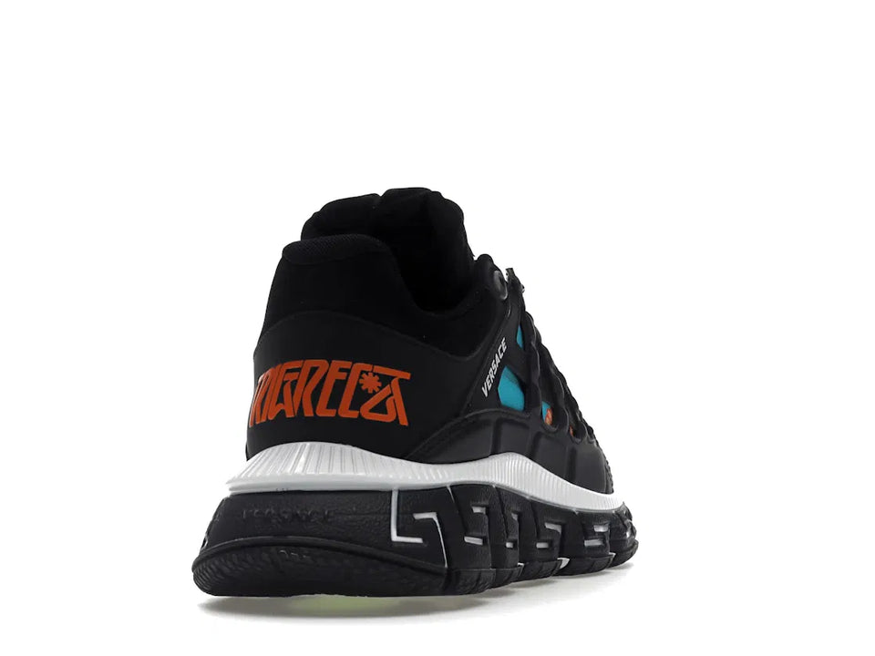 Versace Trigreca Black Blue Orange