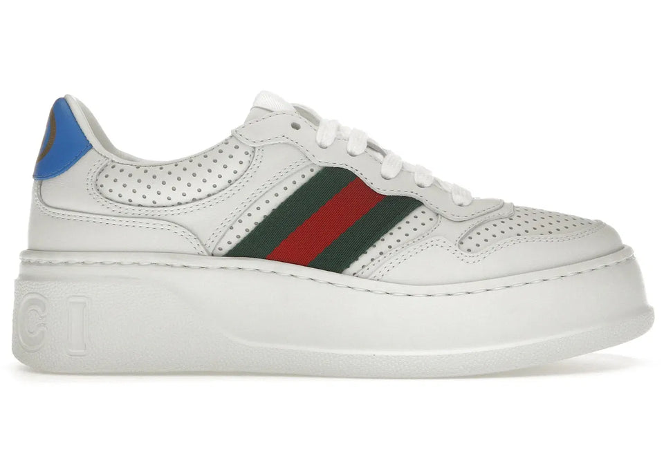 Gucci Chunky GG Web Sneaker White Blue (Women's)
