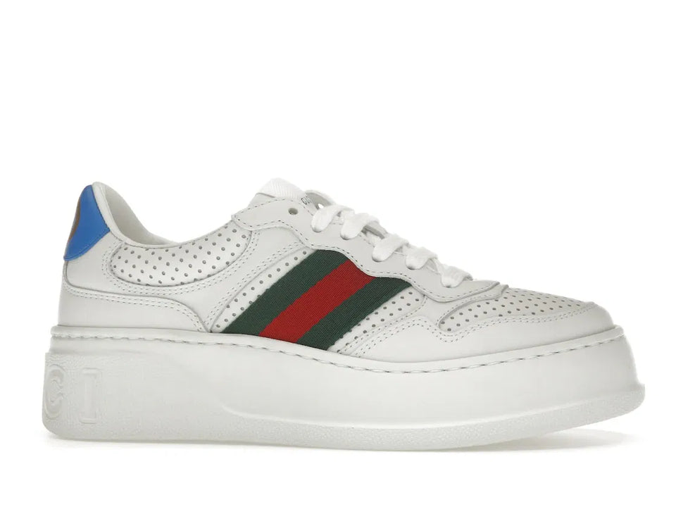 Gucci Chunky GG Web Sneaker White Blue (Women's)