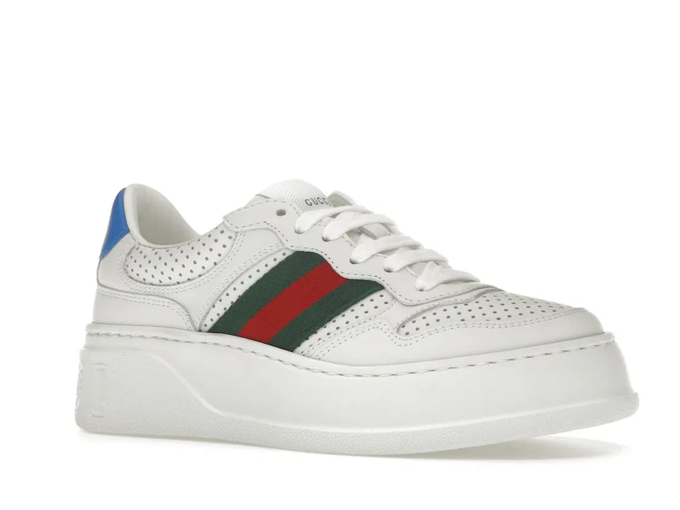 Gucci Chunky GG Web Sneaker White Blue (Women's)
