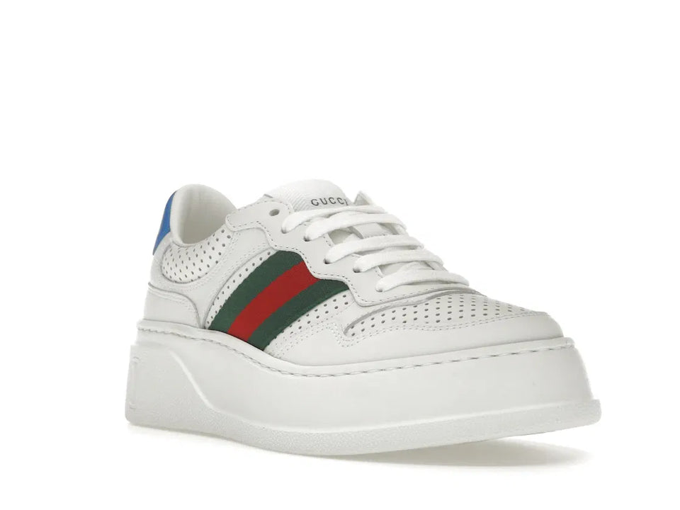 Gucci Chunky GG Web Sneaker White Blue (Women's)