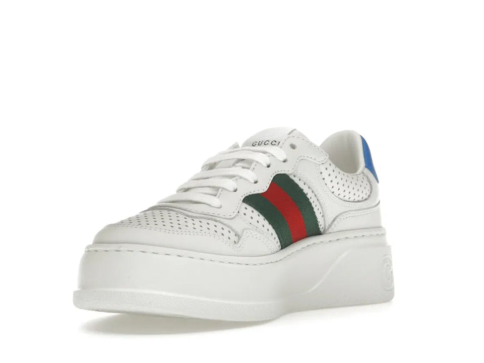 Gucci Chunky GG Web Sneaker White Blue (Women's)