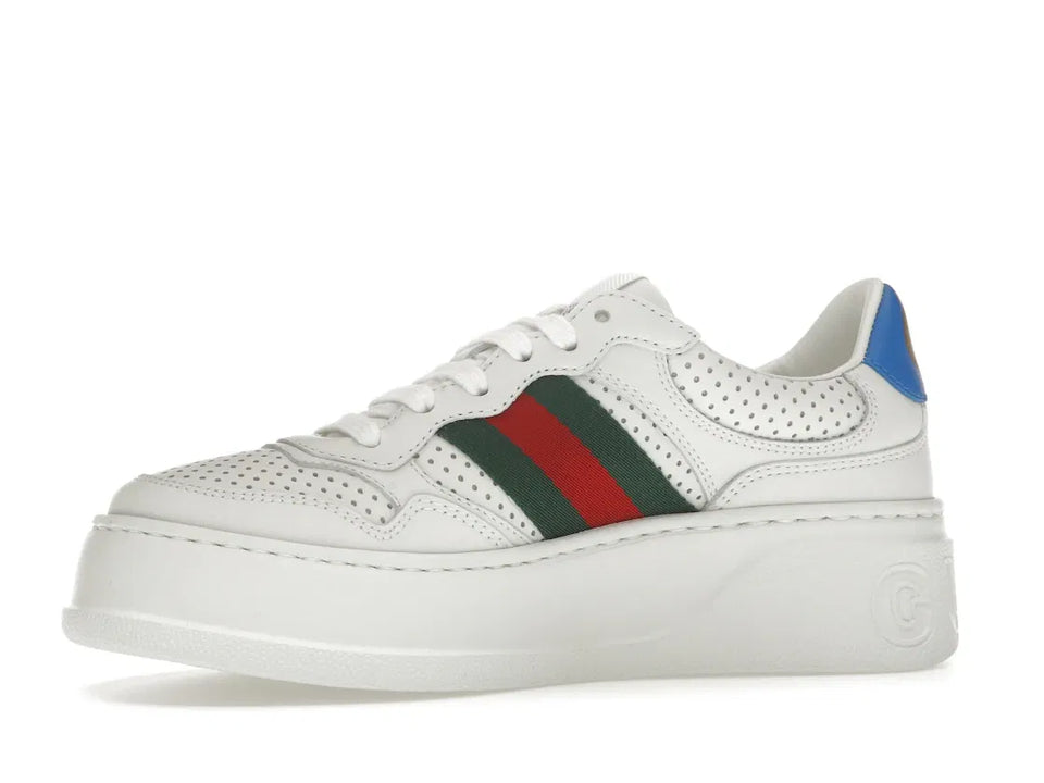 Gucci Chunky GG Web Sneaker White Blue (Women's)