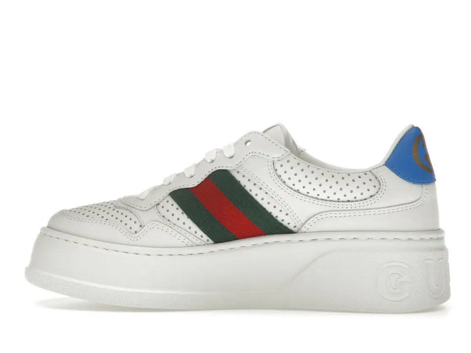 Gucci Chunky GG Web Sneaker White Blue (Women's)