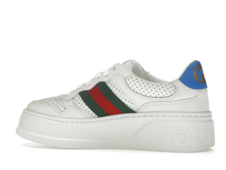 Gucci Chunky GG Web Sneaker White Blue (Women's)