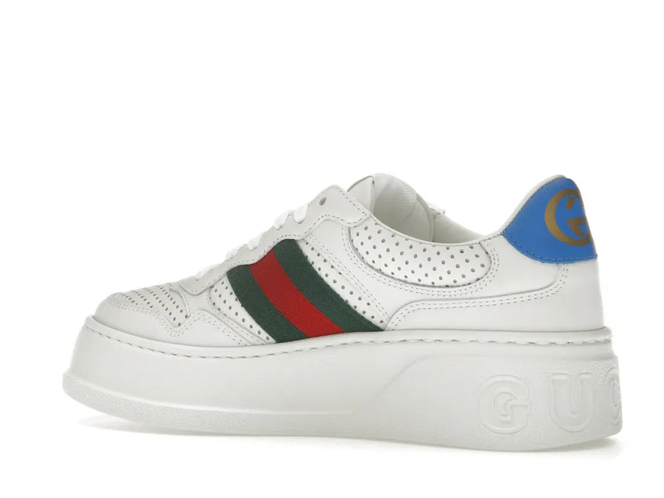 Gucci Chunky GG Web Sneaker White Blue (Women's)