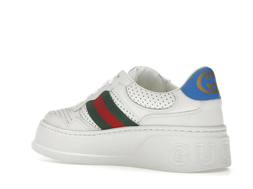 Gucci Chunky GG Web Sneaker White Blue (Women's)