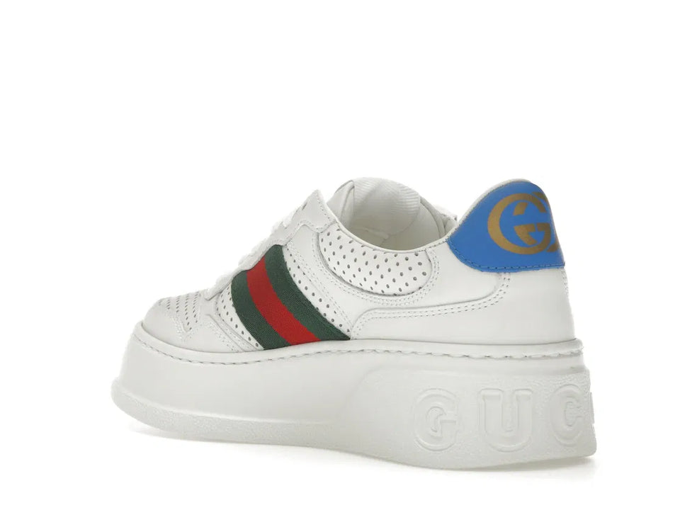 Gucci Chunky GG Web Sneaker White Blue (Women's)