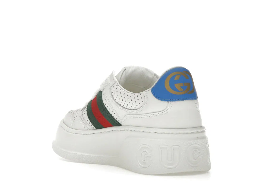 Gucci Chunky GG Web Sneaker White Blue (Women's)