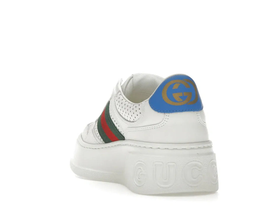 Gucci Chunky GG Web Sneaker White Blue (Women's)