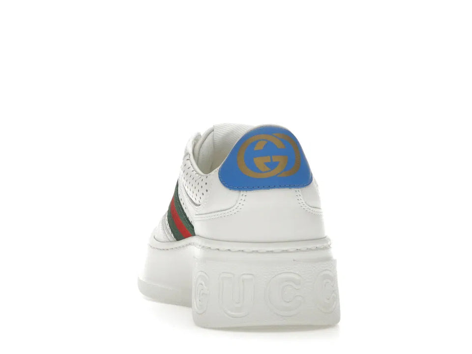 Gucci Chunky GG Web Sneaker White Blue (Women's)