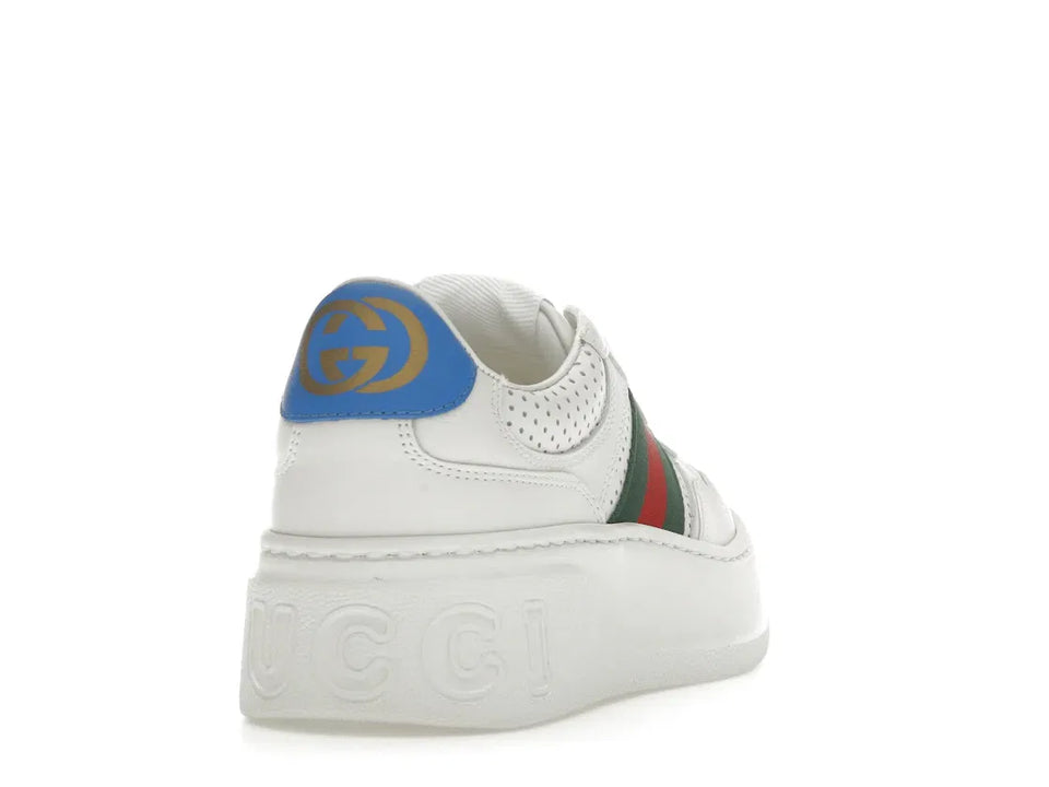 Gucci Chunky GG Web Sneaker White Blue (Women's)