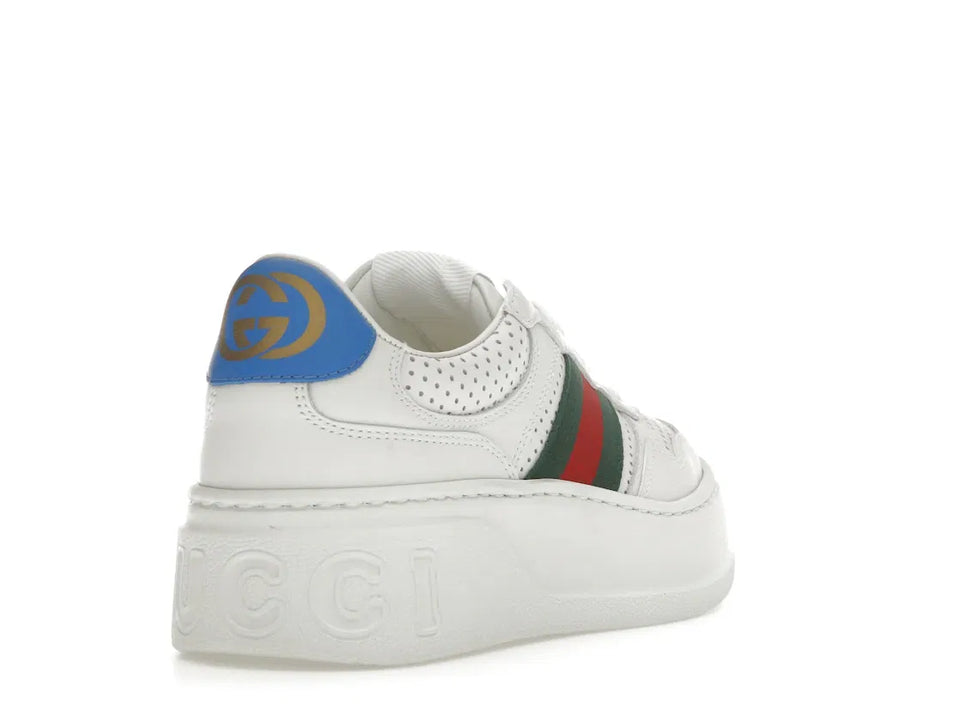 Gucci Chunky GG Web Sneaker White Blue (Women's)