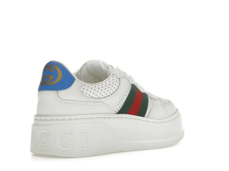 Gucci Chunky GG Web Sneaker White Blue (Women's)