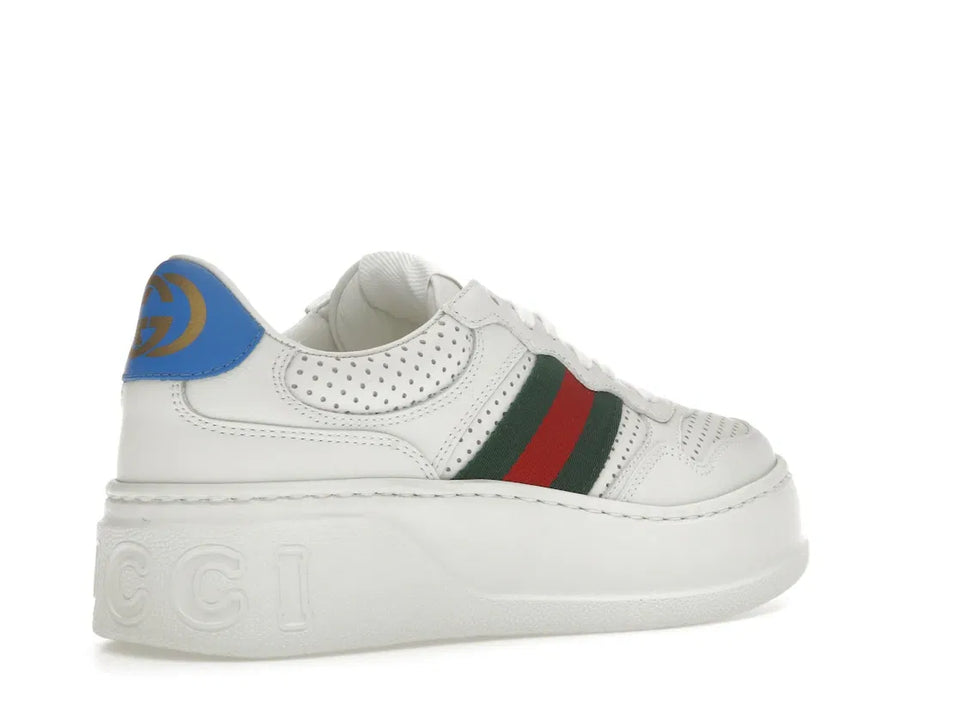 Gucci Chunky GG Web Sneaker White Blue (Women's)