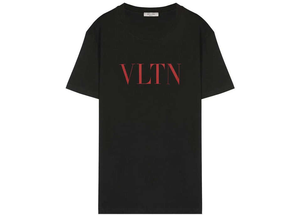 Valentino VLTN Print T-Shirt Black/Red