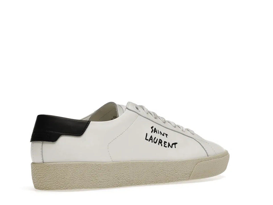 Saint Laurent Court Classic SL/06 Low White Black
