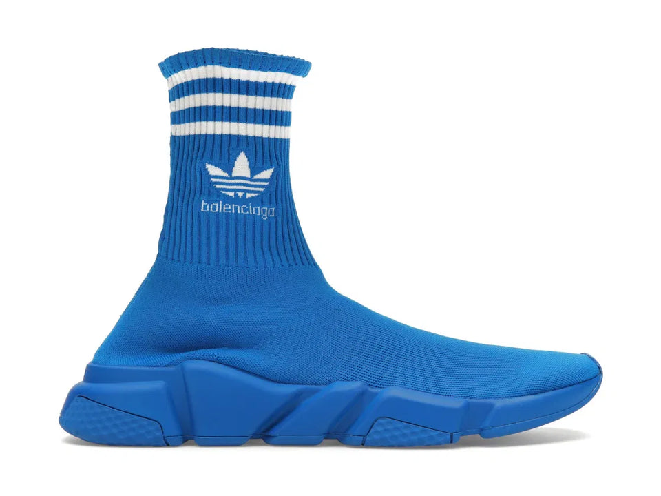 Balenciaga x Adidas Speed Trainer Blue White