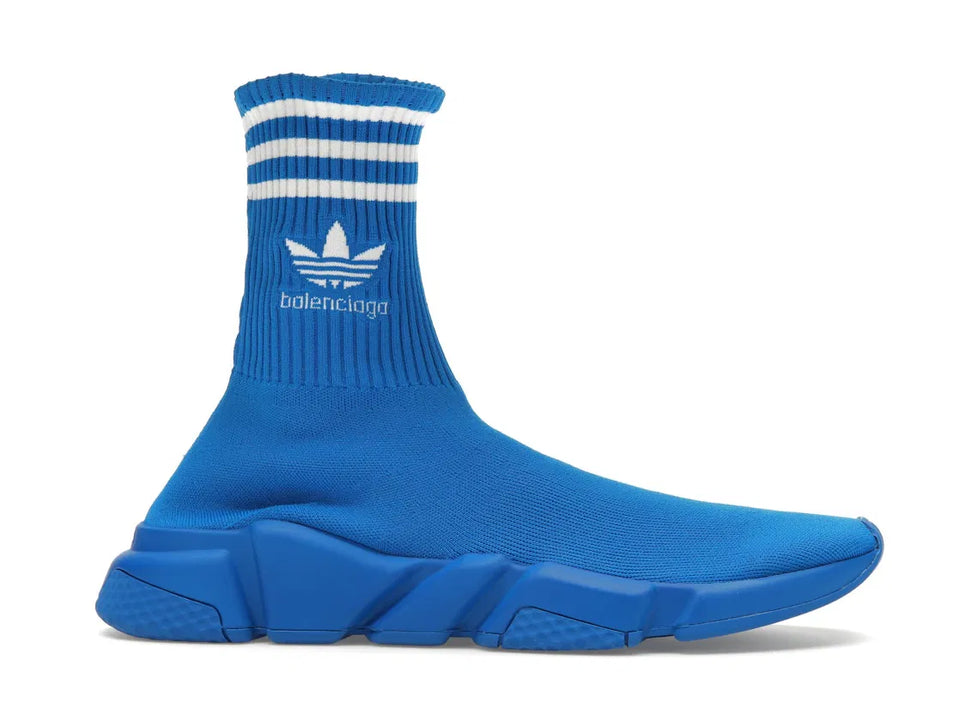 Balenciaga x Adidas Speed Trainer Blue White