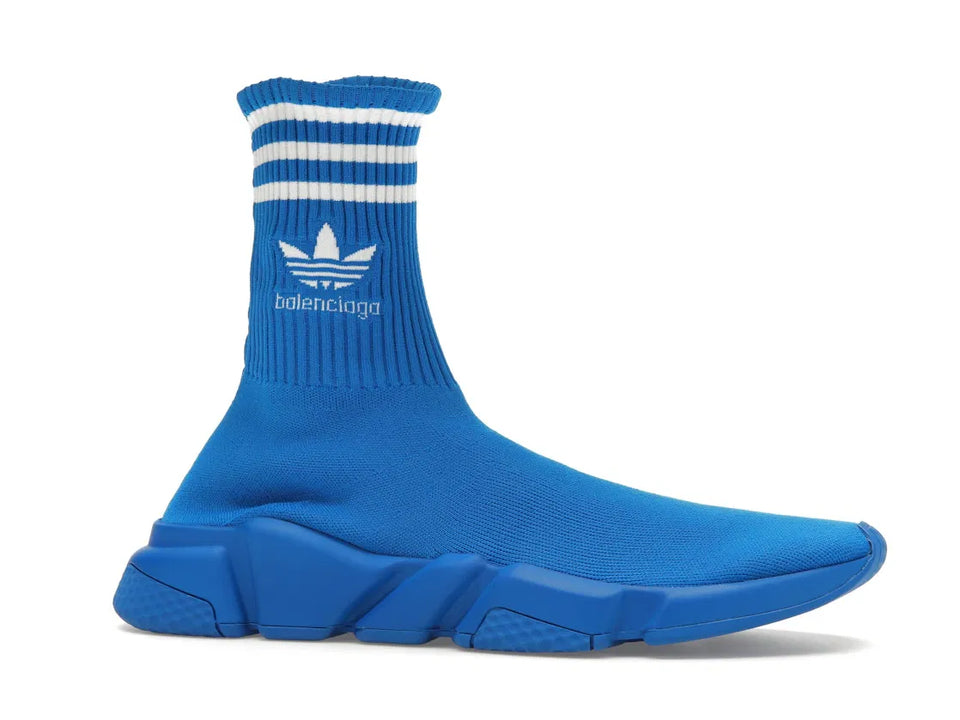 Balenciaga x Adidas Speed Trainer Blue White