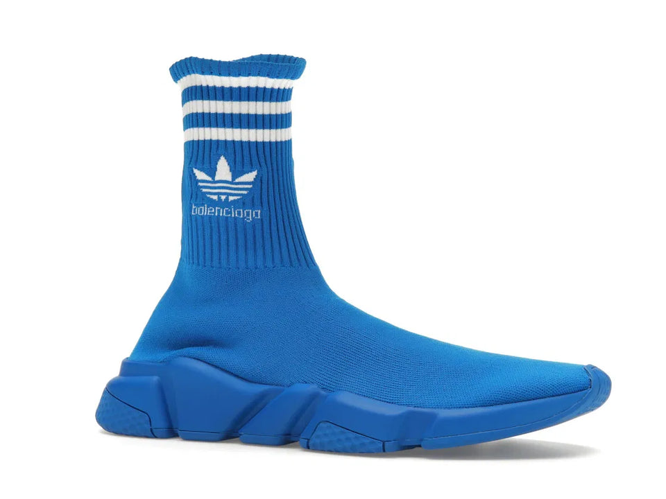 Balenciaga x Adidas Speed Trainer Blue White