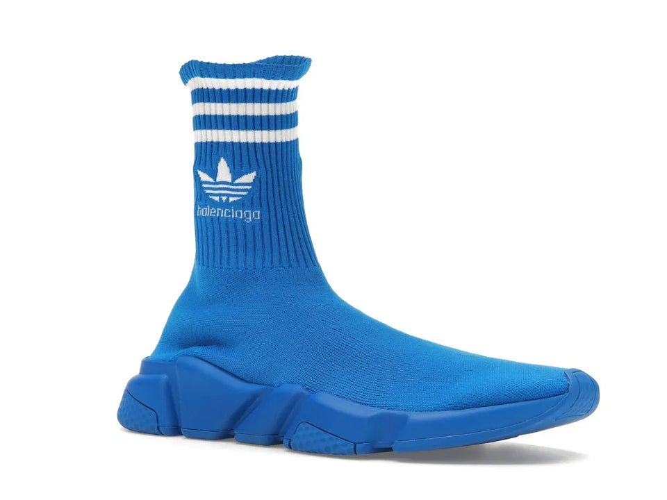 Balenciaga x Adidas Speed Trainer Blue White