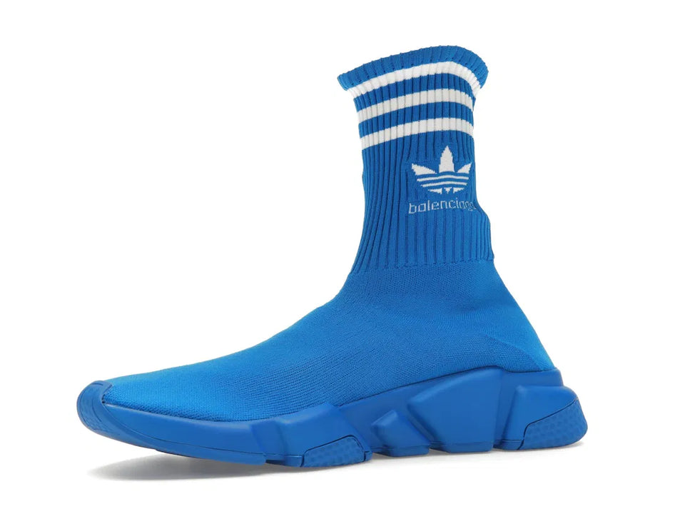 Balenciaga x Adidas Speed Trainer Blue White