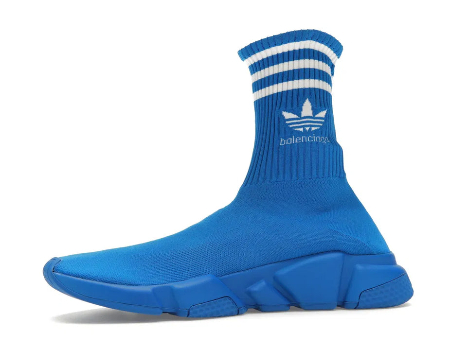 Balenciaga x Adidas Speed Trainer Blue White
