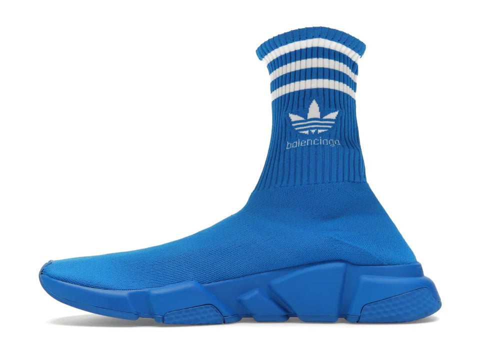Balenciaga x Adidas Speed Trainer Blue White