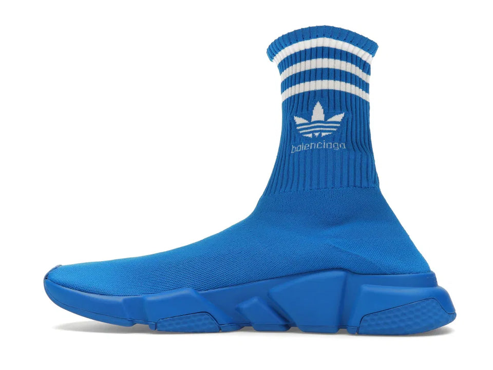 Balenciaga x Adidas Speed Trainer Blue White