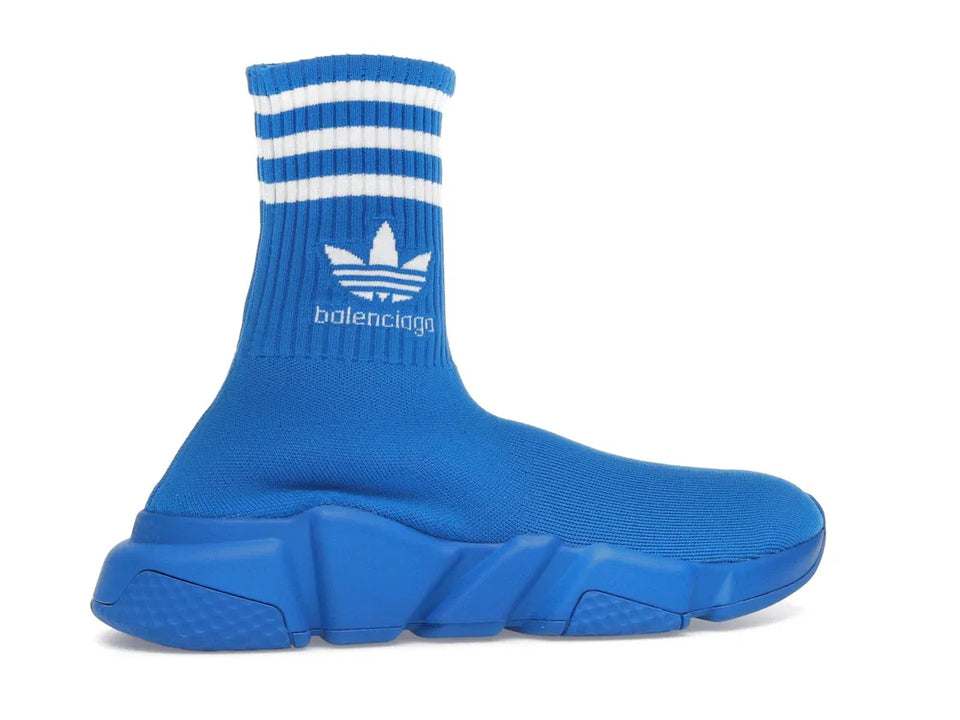 Balenciaga x Adidas Speed Trainer Blue White