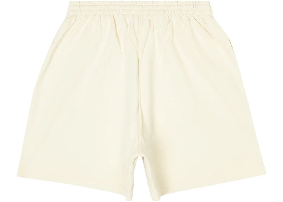 Balenciaga Political Campaign Large Fit Sweat Shorts Light Beige/Black/Blue