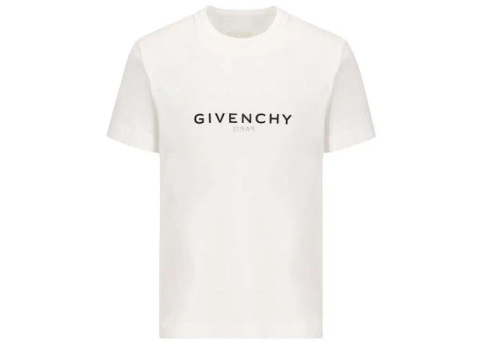 Givenchy Slim Fit Logo T-Shirt White