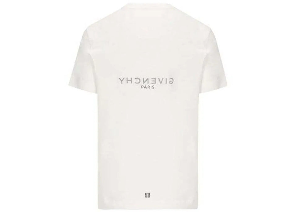 Givenchy Slim Fit Logo T-Shirt White