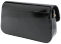 Tory Burch Robinson Spazzolato Rectangular Shoulder Bag Black