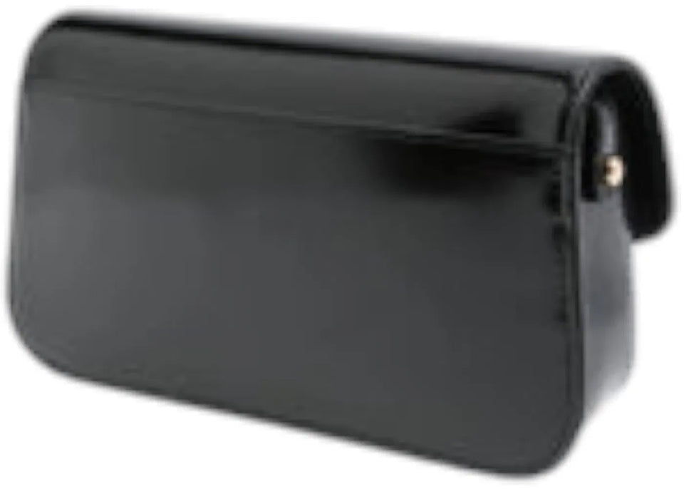 Tory Burch Robinson Spazzolato Rectangular Shoulder Bag Black
