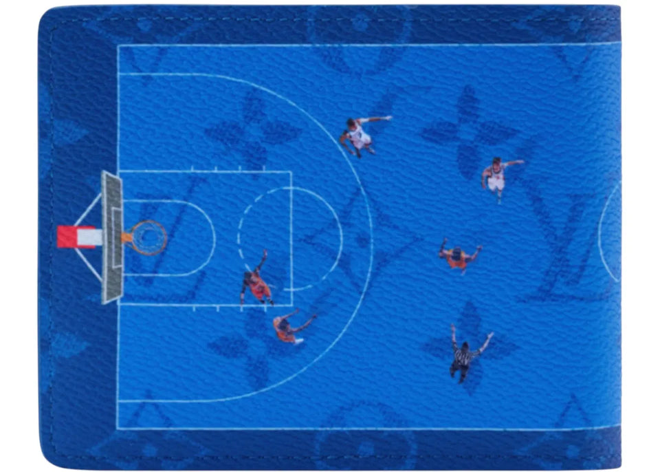 Louis Vuitton Basketball Slender Wallet Basketball/Blue