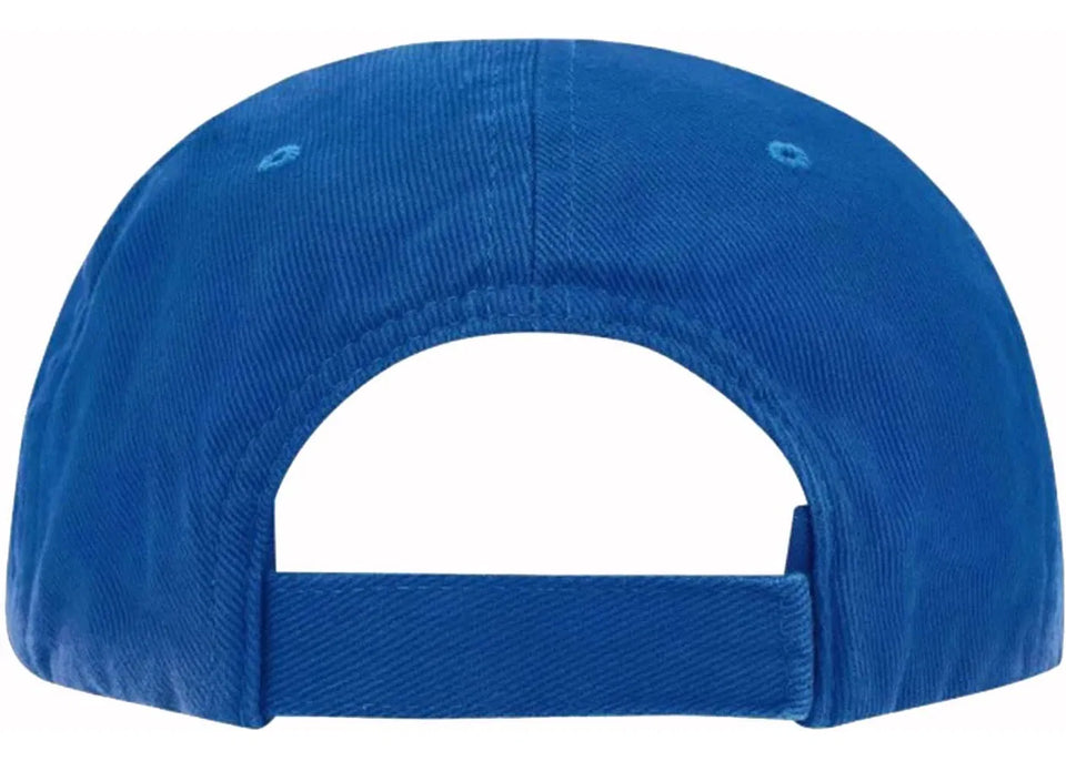 Balenciaga x adidas Trefoil Balenciaga Logo Cap Blue/White