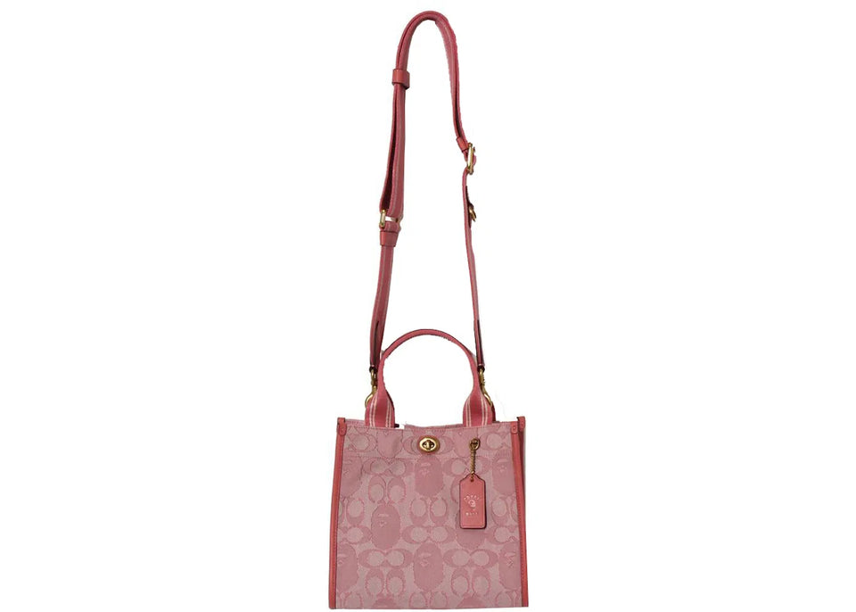 Coach x BAPE Canvas Tote 22 Pink