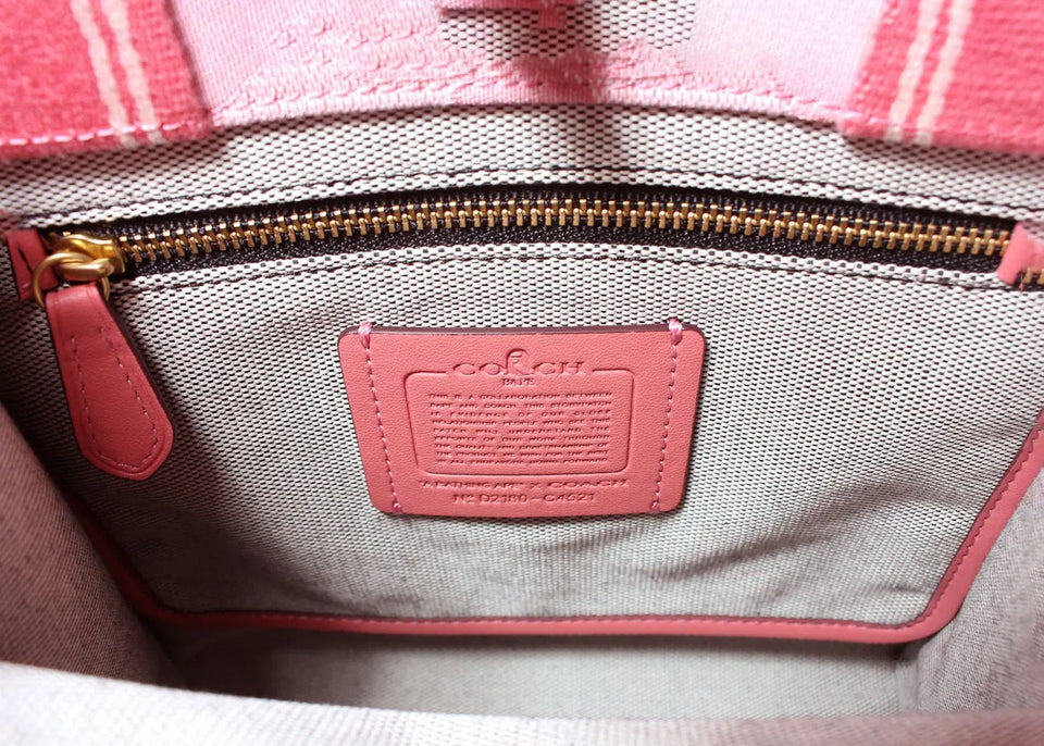 Coach x BAPE Canvas Tote 22 Pink