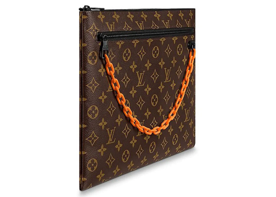 Louis Vuitton A4 Pouch Monogram Brown